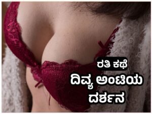 Aunty Sex Stories Kannada - ದಿವ್ಯ ಅಂಟಿಯ ದರ್ಶನ